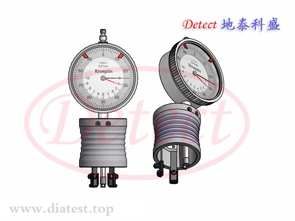 德国KROEPLIN气雾罐专用瓶口深度测量卡规A210