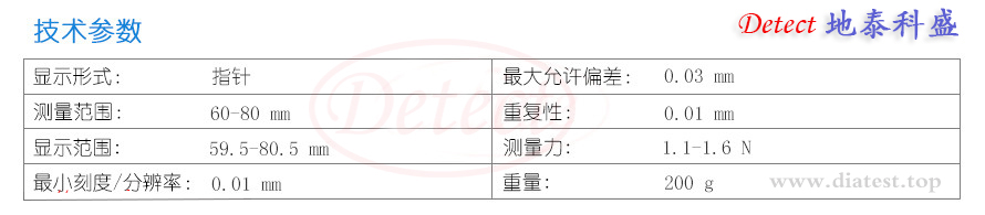 指针内径卡规H260(图4)